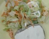 Foto del paso 7 de la receta: Ensalada de Lechuga, zanahoria y huevo con salsa golf