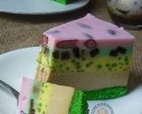 Gambar langkah 10 resipi Puding Kek ABC.