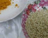 A picture of step 1 of Kasuri Methi Janthikalu.