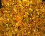 A picture of step 2 of Wheat Roti lasagne.