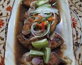 Foto langkah ke 7 dari resep Ikan tenggiri goreng asam khas bangka.