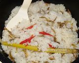Foto langkah ke 7 dari resep Nasi Liwet Teri.