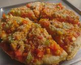 Foto langkah ke 8 dari resep Pizza sayur sehat dan simpel ala mama.