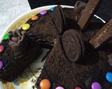 A picture of step 5 of Oreo cake.