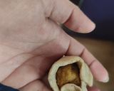 A picture of step 2 of Bati in Appam Maker with Tomato Chokha.