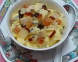 A picture of step 6 of Fruit Custard.