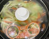 Hình bước làm 4 của món Mực xào su hào carrot