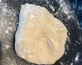 A picture of step 1 of Lebanese homemade meat pies/ Lahm bi Ajeen or Sfiha.