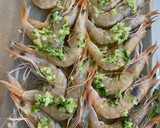 Foto del paso 4 de la receta: Gamba blanca con majada al horno