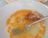 A picture of step 1 of Cinnamon French Toast.