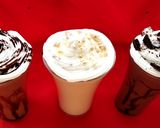A picture of step 7 of Biscuit Milk shakes 3 types.
