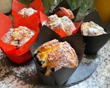 Une image de l'étape 9 de MUFFINS 🧁🍒CHERRY BLOSSOM🍒BLUBERRIES🫐🫐.