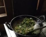 A picture of step 2 of Amaranth leaves Sasive.