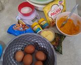 Foto langkah ke 2 dari resep Marmer Pumpkin Butter Cake.