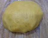 Hình bước làm 1 của món Bánh trung thu nướng nhân cốm dừa