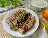清蒸鹹豬肉(電子鍋版)的食譜步驟9照片
