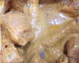 A picture of step 3 of Tawa chicken drumsticks.
