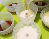 Foto langkah ke 8 dari resep Brownies Caramel Cheesecake.