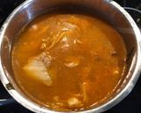 A picture of step 2 of Beef Ribs Stew with Kimchi & Potatoes.