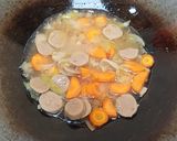 Foto langkah ke 4 dari resep Tumis bakso brokoli saus tiram.
