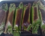 Foto langkah ke 5 dari resep Nasi Bakar Isi Ikan Tongkol.