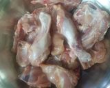 A picture of step 1 of Chicken nihari.