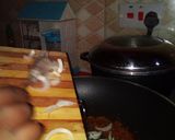 A picture of step 3 of Fried Spaghetti.