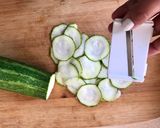 Foto del paso 1 de la receta: Carpaccio de zapallo italiano