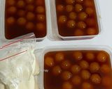 Foto langkah ke 3 dari resep Candil Ubi Orange (Biji Salak).