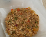 Foto del paso 6 de la receta: Hamburguesa de pollo, avena y verduras
