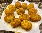 Foto del paso 13 de la receta: Huevos rellenos con bechamel y atún