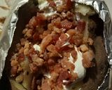 A picture of step 5 of VashBake Deluxe Stuffed Potato.