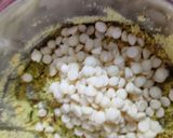 A picture of step 2 of Kunafa Dates.