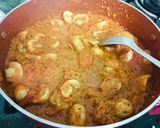 A picture of step 4 of Mushroom masala.
