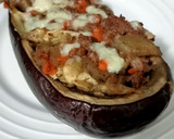 Foto del paso 9 de la receta: 🍆 Berenjenas rellenas de salsa boloñesa 🥩