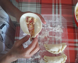 Foto del paso 2 de la receta: Empanadas primavera de jamón queso tomate y huevo