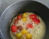 Foto del paso 2 de la receta: Tostadas de queso, cherry caramelizados y anchoa