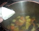 صورة لخطوة 2 من وصفة شربة بالخضار سريعة التحضير بلذة لا توصف☺😋