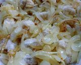 Foto del paso 2 de la receta Coliflor con cebolla y salsa bechamel gratinada al horno #sorpresas