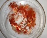 A picture of step 2 of Chicken Leg piece pakora.