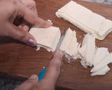 A picture of step 1 of Milky bar choco pea.