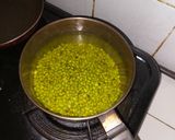 Foto langkah ke 2 dari resep Bubur kacang ijo (kacang hijau) super sederhana hemat gas.