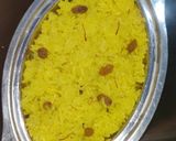 A picture of step 6 of Sweet Pulav / Mitho Bhaat /Rice kheer.