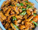 Foto langkah ke 3 dari resep Tempe oreng cabai hijau.