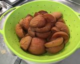 Une image de l'étape 1 de Tarte renversée aux abricots.