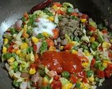 ચીલી ગાર્લિક ફ્રાઇડ રાઈસ (Chili Garlic Fried Rice Recipe In Gujarati) રેસીપી સ્ટેપ3ફોટો