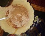A picture of step 5 of Manda crisps with a yoghurt chocolate dip.