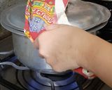 A picture of step 3 of POP CORNS ❤.