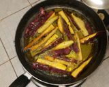 A picture of step 3 of Sweet potato fries.