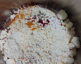 A picture of step 3 of Cabbage idli.